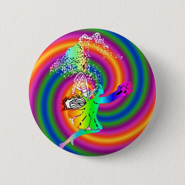 Feenwirbel Button (Vorderseite)