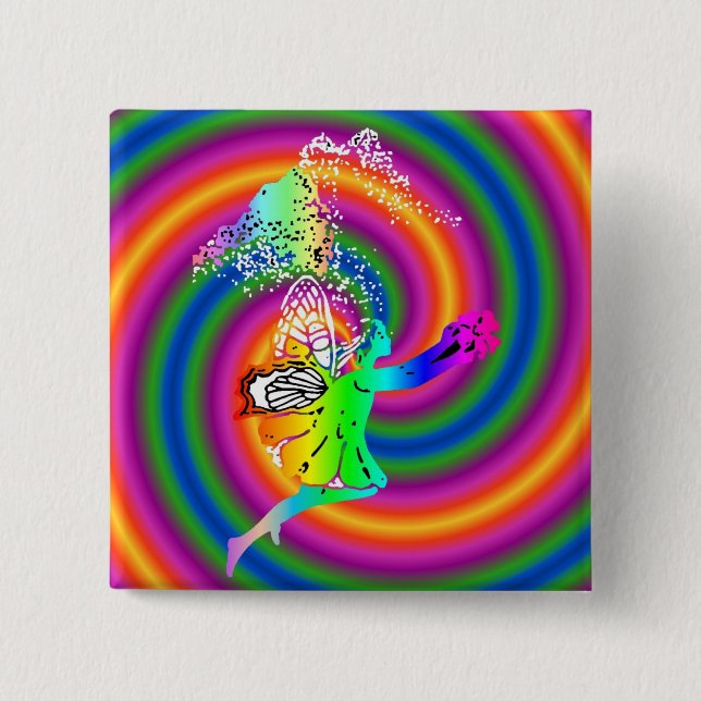 Feenwirbel Button (Vorderseite)