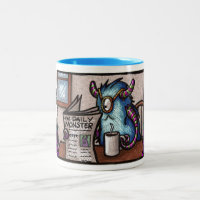 Feeping Geschöpf-Tasse - Morgen-Kaffee-Monster