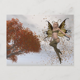 Féerie d'automne 1 - Carte postale Imaginaire