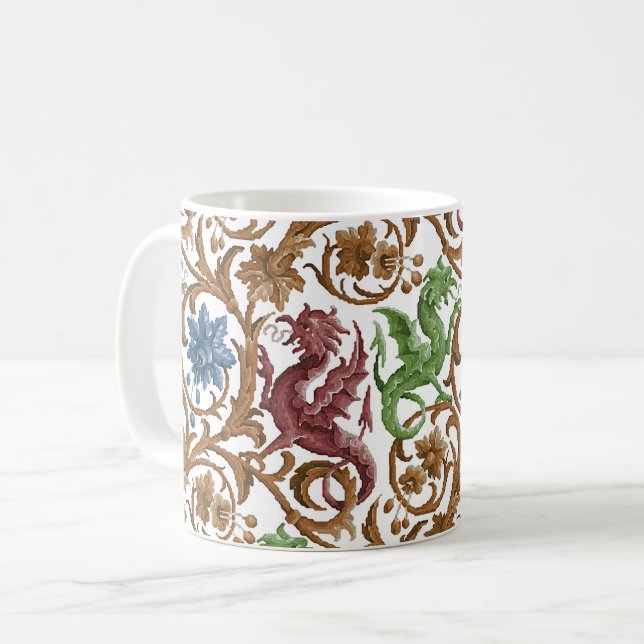 Féerie Dragons Café Mug (Devant gauche)