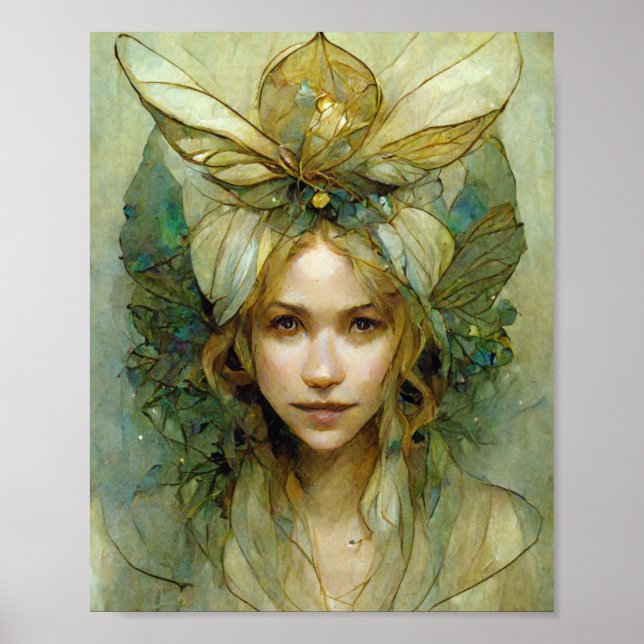 Féerie Poster d'art Imaginaire de la Couronne (Devant)