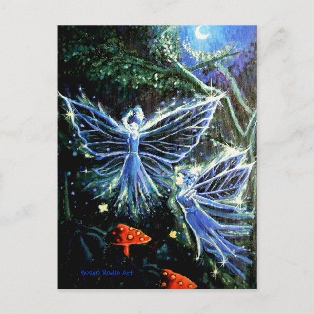 Féeries Blue Moon - Carte postale (Devant)