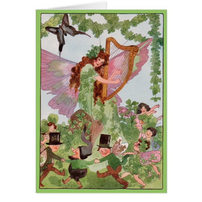 Féeries irlandaises vintages toutes les cartes (Devant)