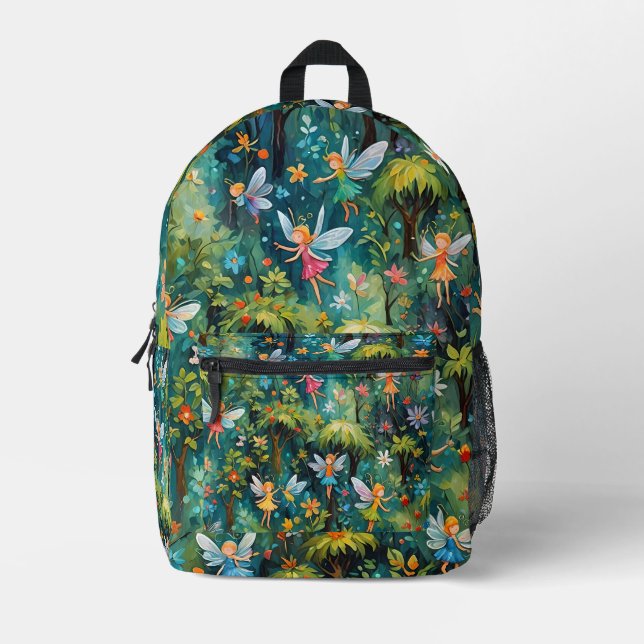 Fées dans le sac à dos Nature (Recto)