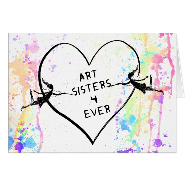 Fées d'art : Soeurs d'art (Devant horizontal)