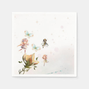 Fées et serviettes en papier imaginaire