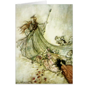 Fées loin - Arthur Rackham
