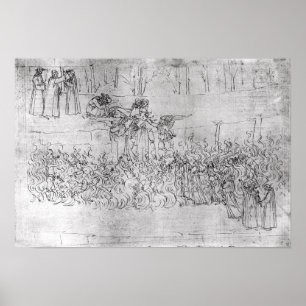 Fegefeuer, "von der göttlichen Komödie" durch Poster