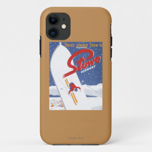 Fegendes S - Es gibt immer Schneepromo-Plakat Case-Mate iPhone Hülle