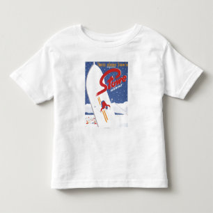 Fegendes S - Es gibt immer Schneepromo-Plakat Kleinkind T-shirt
