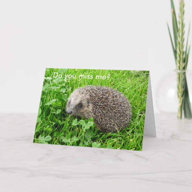 "Fehle ich dir? " Karte (Vorderseite)