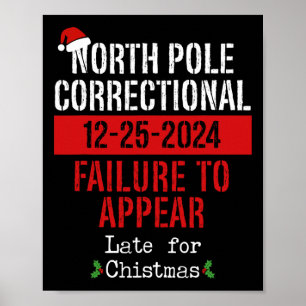 Fehlende Nordpol-Korrektur Poster