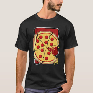 Fehlendes Pizza-Stück-Paar Valentin zum Zusammenfü T-Shirt