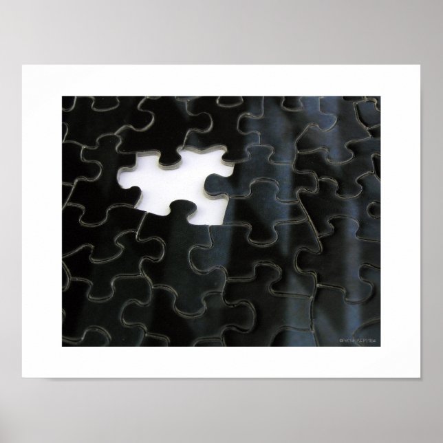 Fehlendes Puzzleteil Poster (Vorne)