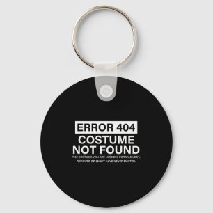Fehler 404 Kostüm nicht gefunden Lustiger Weihnach Schlüsselanhänger