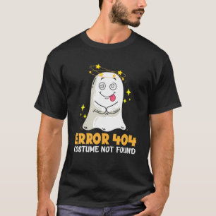 Fehler 404 Nicht gefunden lustiges Halloween Spiri T-Shirt