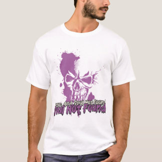 Fehler 404 Soul wurde nicht gefunden und Cyberpunk T-Shirt