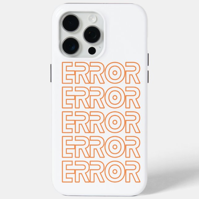 Fehler Case-Mate iPhone Hülle (Rückseite)