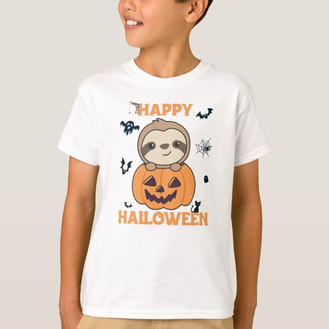 Fehler in Kürbiskraut-Süßen-Slots zu Halloween T-Shirt (Vorderseite)