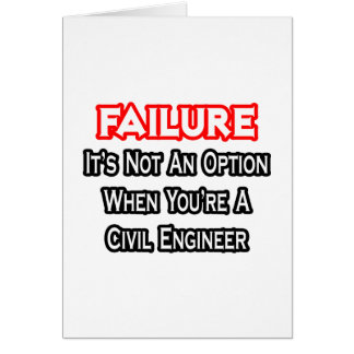 Fehler...Keine Option...Ziviler Ingenieur