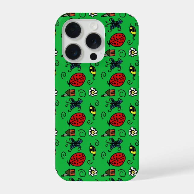 Fehler Muster iPhone 15 Pro Hülle (Rückseite)