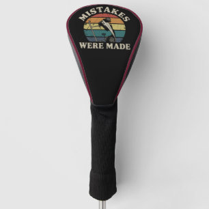 Fehler wurden gemacht Lustiger Golfwagen-Club-Moti Golf Headcover