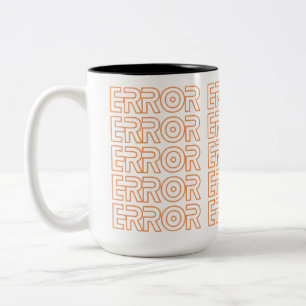 Fehler Zweifarbige Tasse