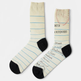 Fehlerhafte Bibliothek Socken