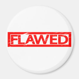 Fehlerhafte Briefmarke Magnet