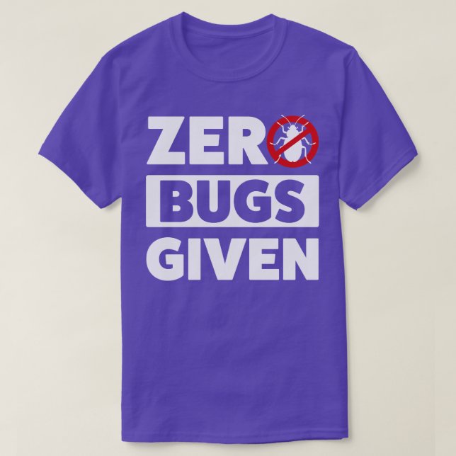 Fehlerkorrektur für die Kontrolle Pest T-Shirt (Design vorne)