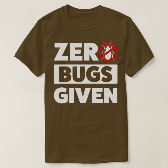 Fehlerkorrektur für die Kontrolle Pest T-Shirt (Design vorne)