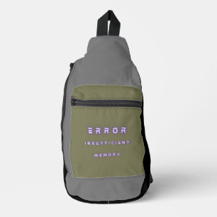 Fehlerstrom Crossbody Bag
