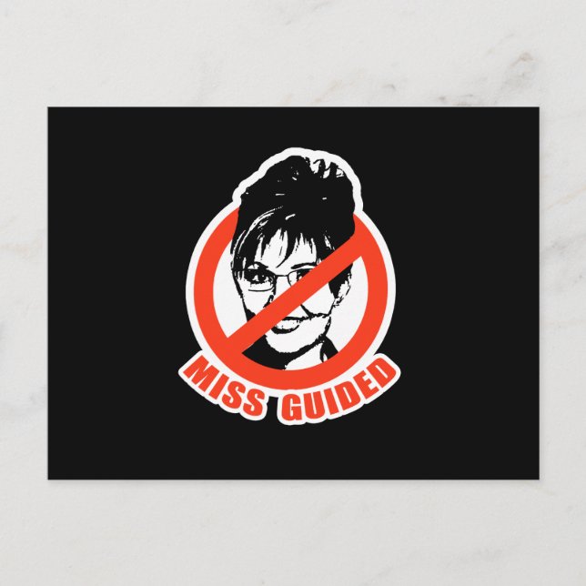 FEHLGELEITET POSTKARTE (Vorderseite)