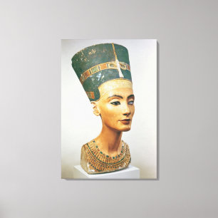 Fehlschlag der Königin Nefertiti, vom Studio des Leinwanddruck