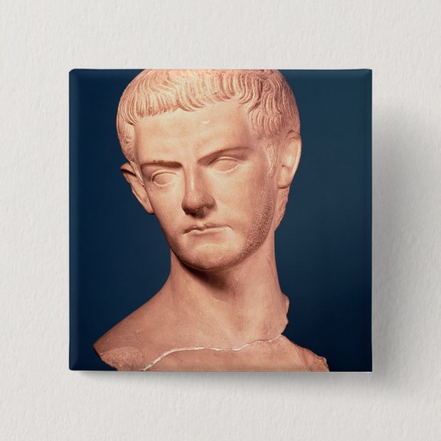 Fehlschlag des Kaisers Caligula von Thrakien, Button (Vorderseite)