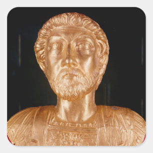 Fehlschlag von Marcus Aurelius Quadratischer Aufkleber