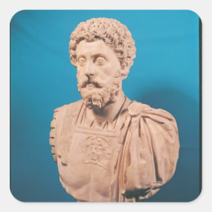 Fehlschlag von Marcus Aurelius Quadratischer Aufkleber