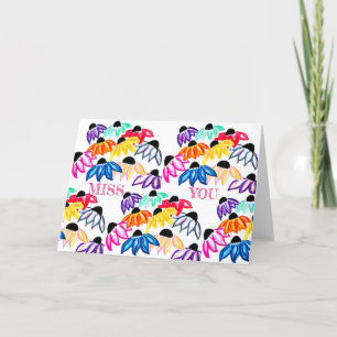 FEHLT SIE auf der Echinacea Note Card<Blank Inside Dankeskarte