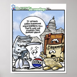 Fehlverstandenes Support Group Poster