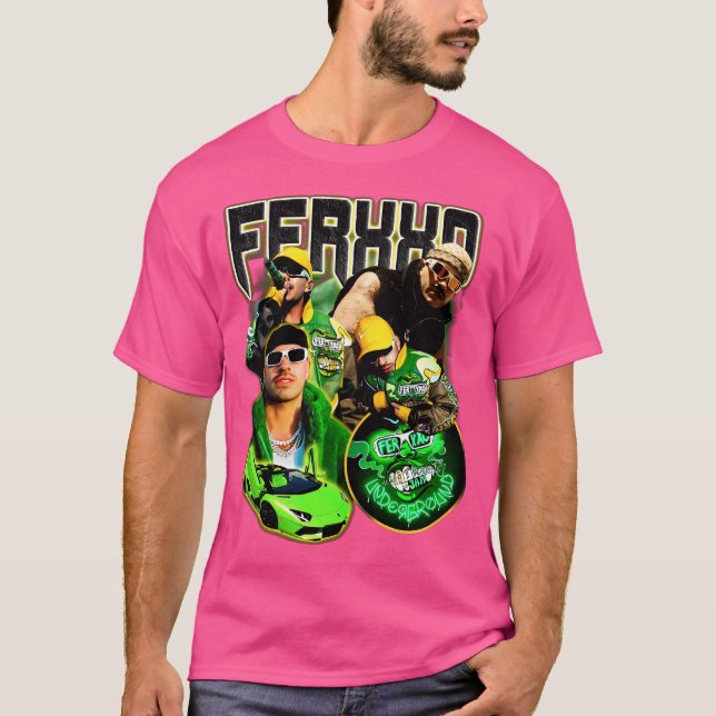 Feid Ferxxo Green T-Shirt (Vorderseite)