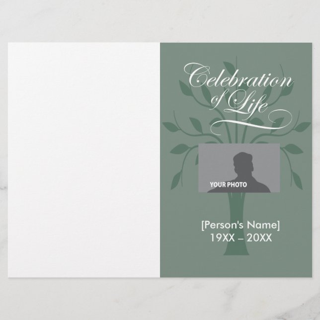 Feier-Baum des Leben-Denkmal-Programms (Vorderseite)