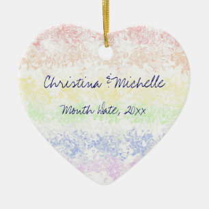 Feier der Liebe Keramikornament
