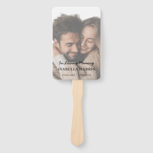 Feier-des-Lebens-Andenken-Fan-Design Fächer