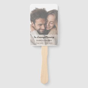 Feier-des-Lebens-Andenken-Fan-Design Fächer