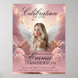 Feier des Lebens - Angelic Funeral Begrüßungszeich Poster