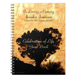 Feier des Lebens Gast Buch Der Weinbaum im Canyon