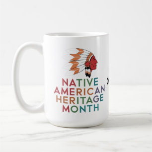 Feier des Monats des indianischen Erbes Kaffeetasse