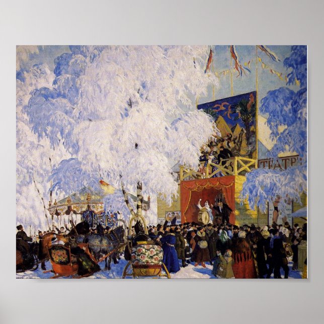 Feier in der Stadt "Fairy" Poster (Vorne)