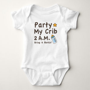 Feier. Mein Grill. 2.00 Uhr Baby Strampler